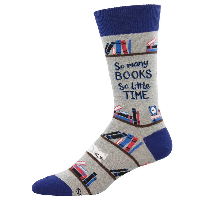 sock for daily shade-  Time For A Good Book - Cotton Crew