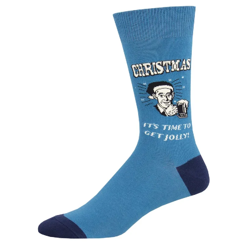 sock with active feel-  Retro Spoof - Jolly Good Time - Cotton Crew