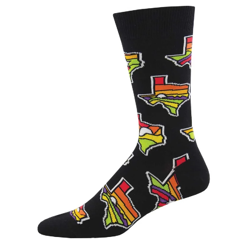 sock with vibrant feel-  AtomicChild - Lone Star State - Cotton Crew