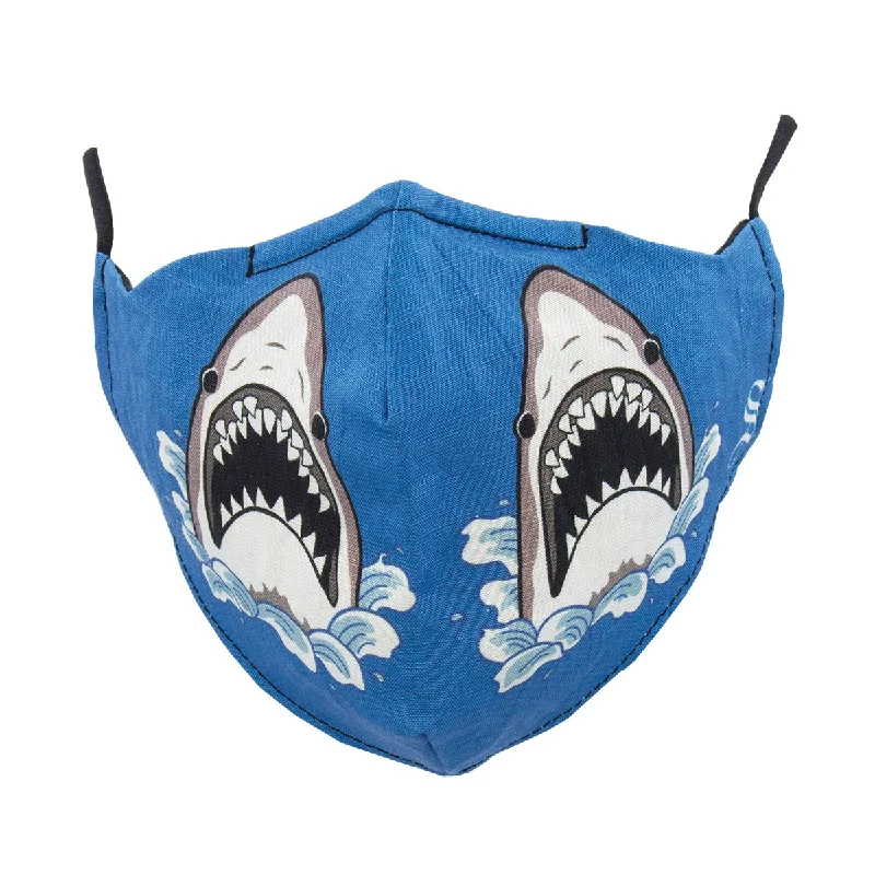 sock for timeless feel-  Shark Attack - Mask