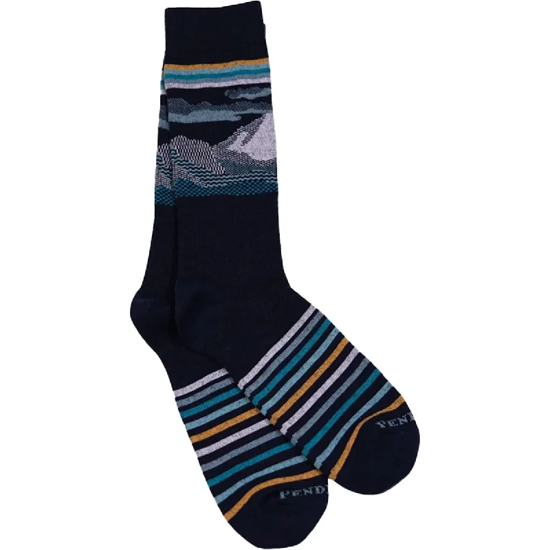 sock for professional-  PACIFIC WONDERLAND WOOL BLEND CREW, UNISEX