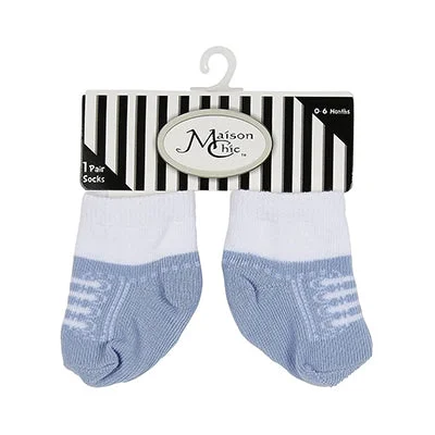 sock for performance-  Pale Blue Sneaker Socks