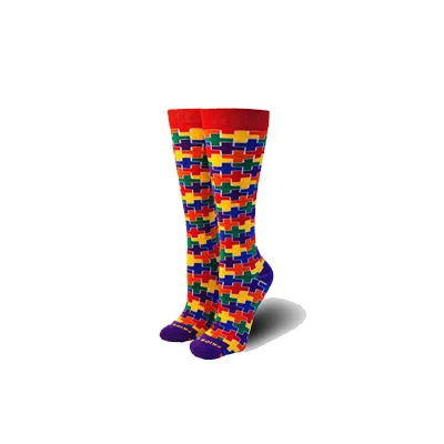 sock with smooth texture-  Pride Plus