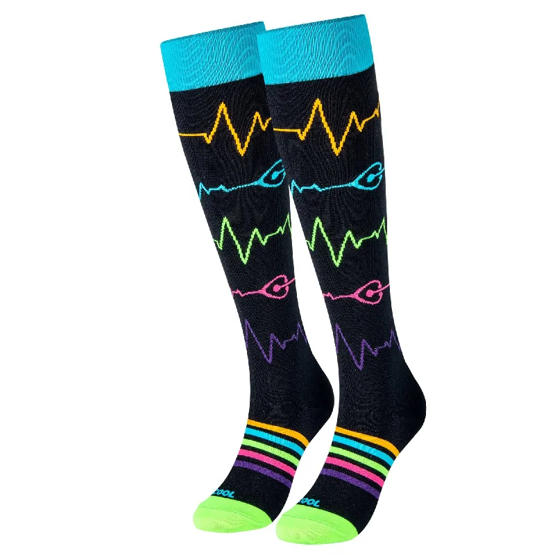 sock with clean shade-  Pulse Compression Socks