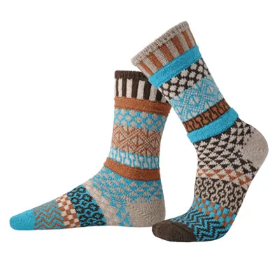 sock with soft feel-  Walnut Wool Socks