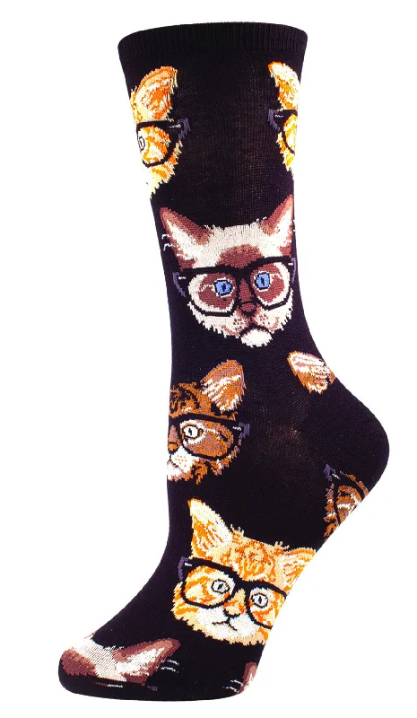 sock with sporty shade-  KITTENSTER WOMEN'S CREW