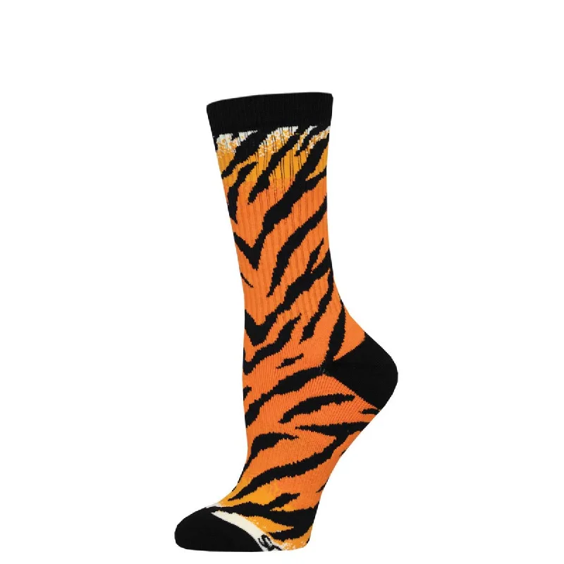 sock with yellow detail-  Tiger Stripes  - Active Crew