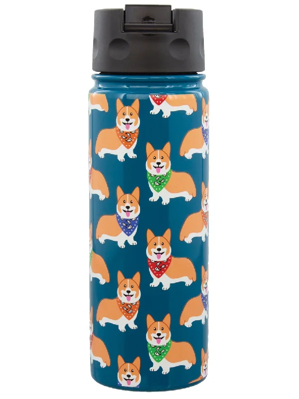 sock for breathability-  Corgi - Flip Lid Bottle