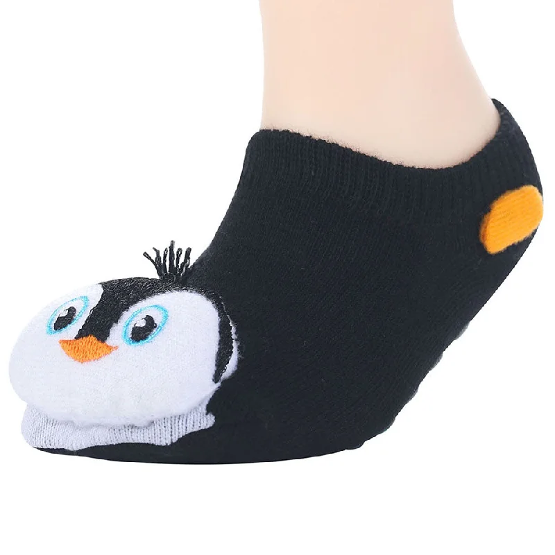 sock with bright shade-  Wild Habitat Baby Non-Slip socks-Penguin Pattern