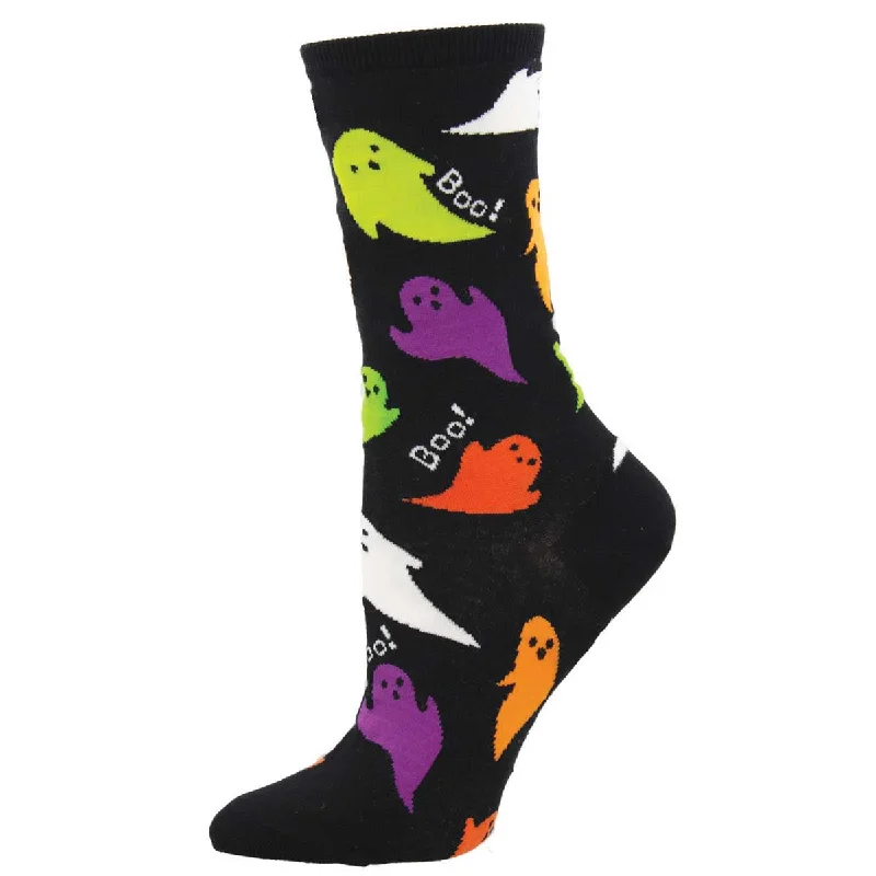 sock with arch support-  Boo - Cotton Crew