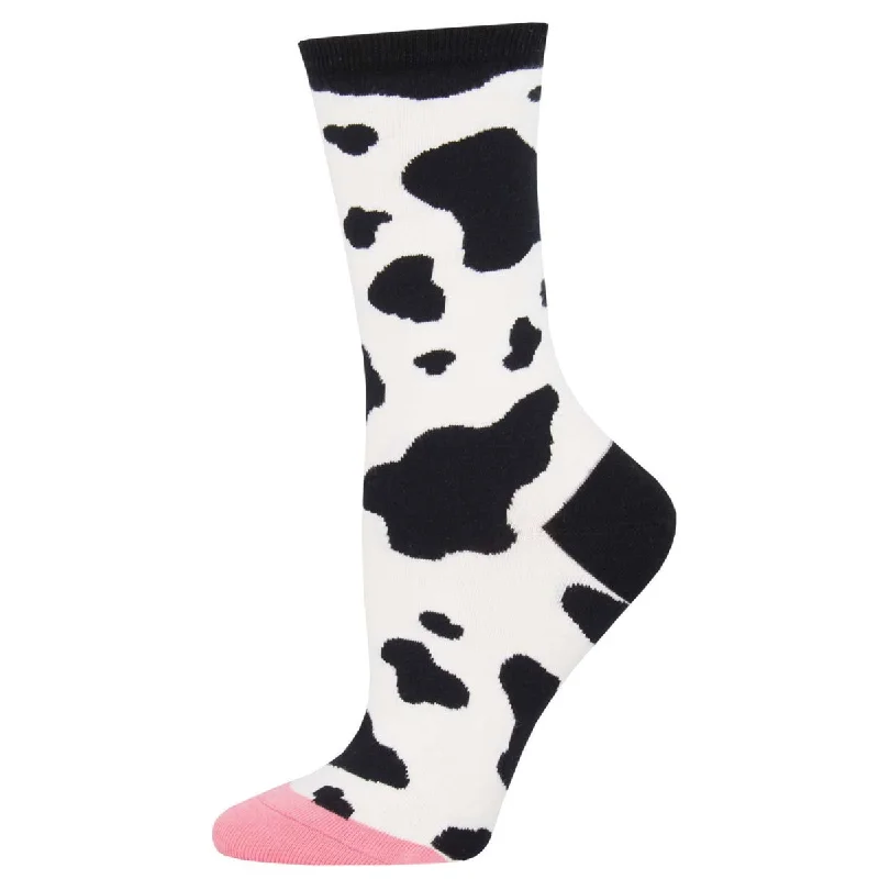 sock for work-  MOOOO! - Cotton Crew