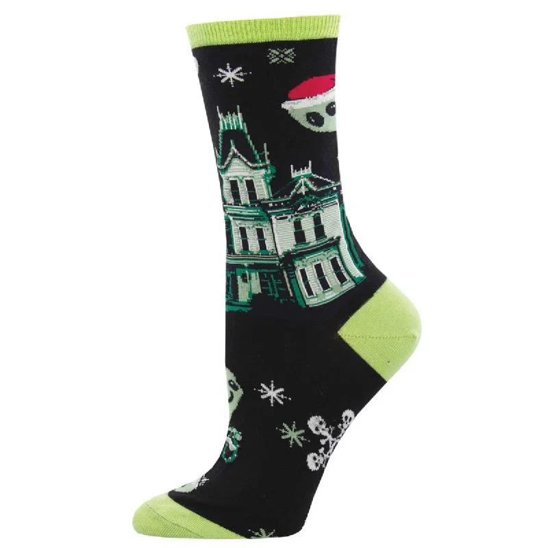 sock for chic shade-  Twas A Ghosty Christmas - Cotton Crew