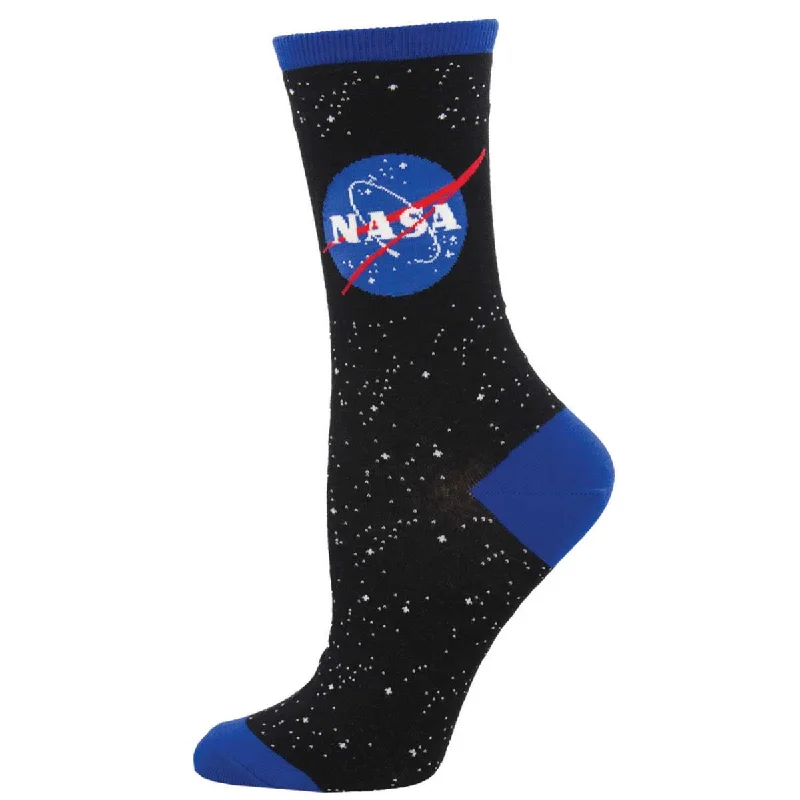 sock for office-  NASA - NASA Logo  - Cotton Crew