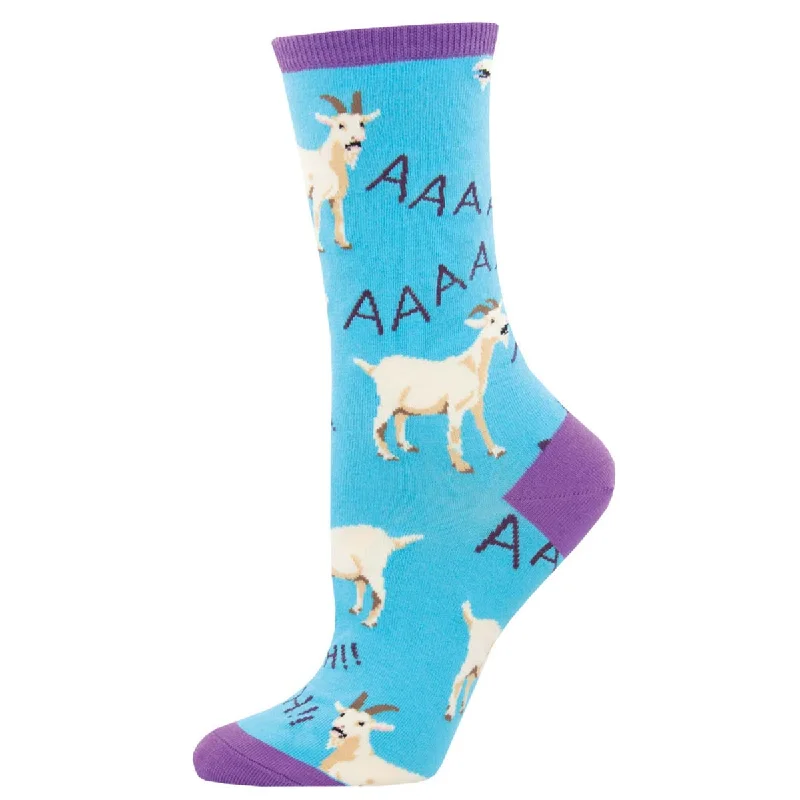 sock with durable touch-  Screaming Goats - Cotton Crew