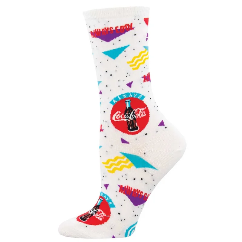 sock with cool edge-  Coca-Cola - 90s Coca-Cola - Cotton Crew