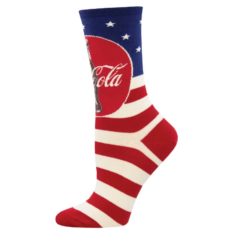 sock for timeless edge-  Coca-Cola - Americana - Cotton Crew