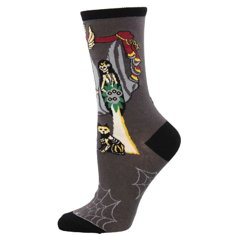 sock for evening-  Vow To Be Spooky - Cotton Crew