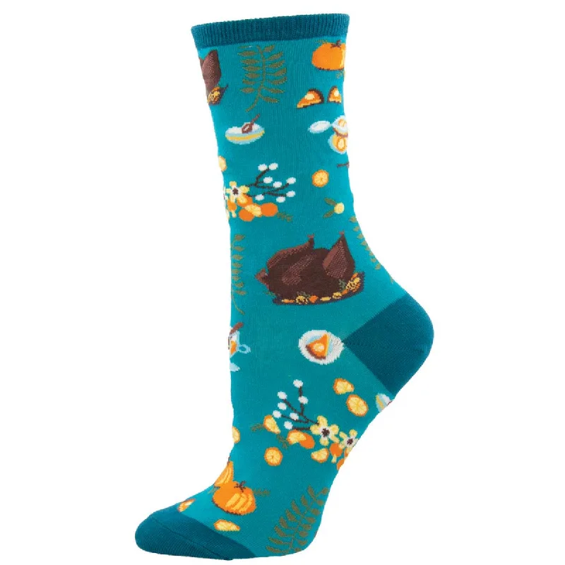 sock with elegant touch-  Turkey Dinner - Cotton Crew