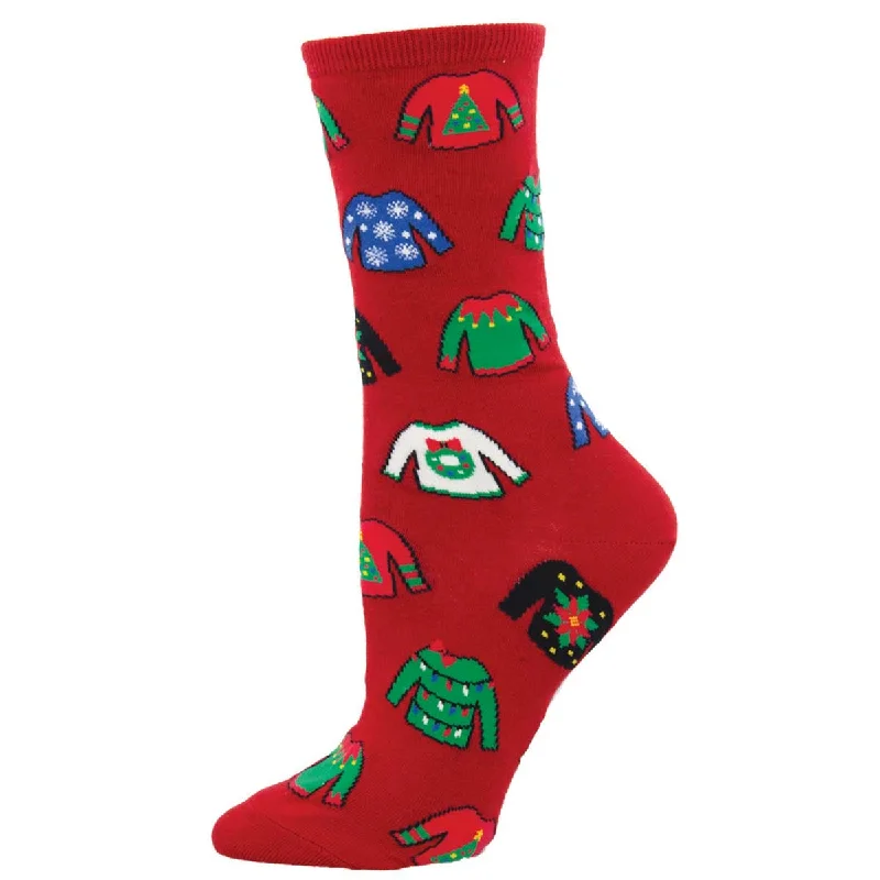 sock with cool tone-  Ugly Sweaters - Cotton Crew