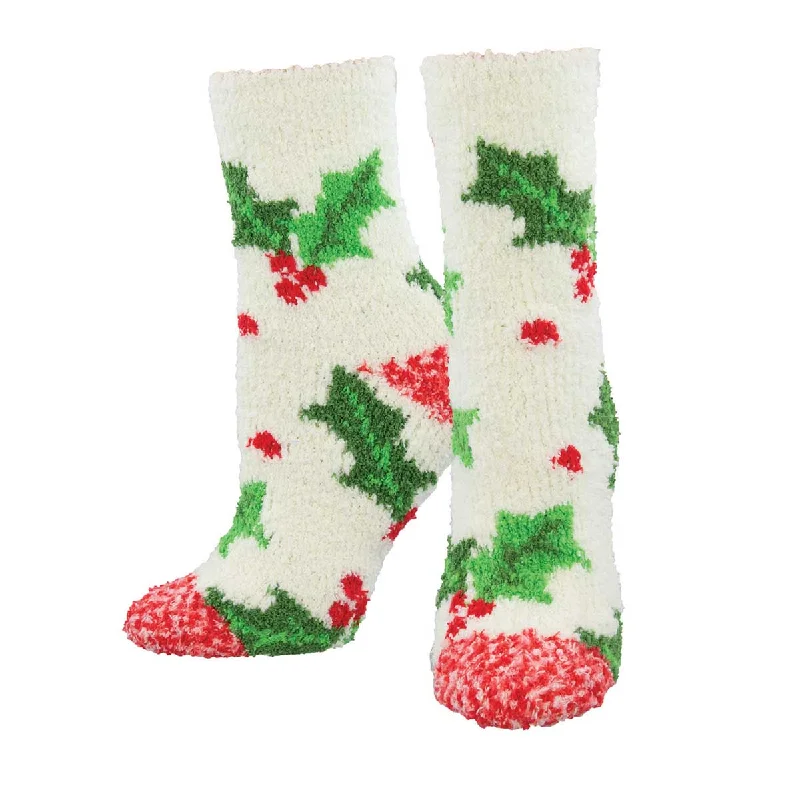 sock with rugged charm-  Holly - Warm & Cozy