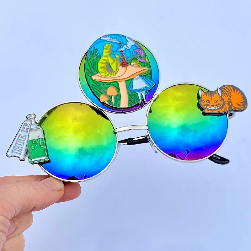 sunglasses for sports fans-Alice In Wonderland Sunglasses