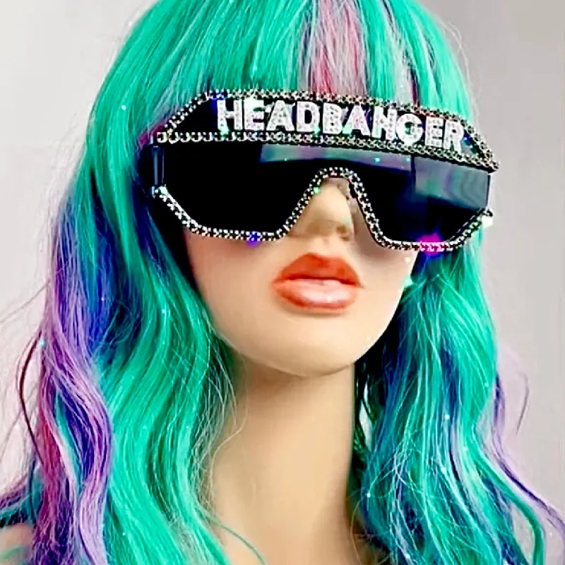 sunglasses with large lenses-Basshead Sunglasses