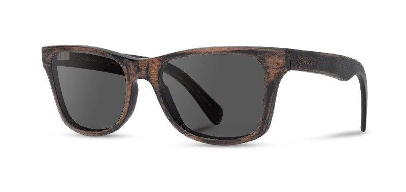 sunglasses with neon accents-Canby Wood Sunglasses