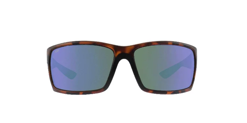 66 Matte Retro Tortoise | Green Mirror 580G