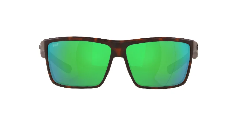 191 Matte Tortoise | Green Mirror 580P