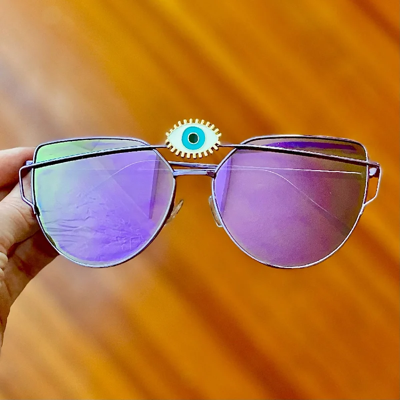 sunglasses for casual outings-Evil Eye Sunglasses