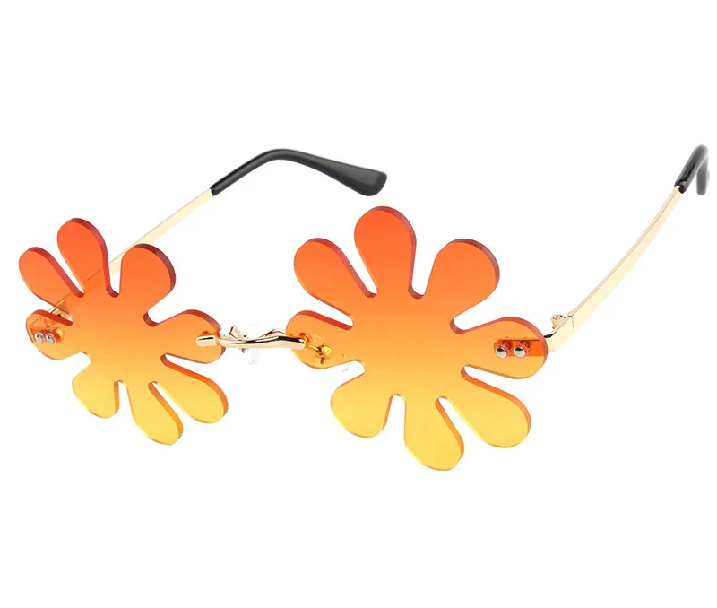 sunglasses with minimalist style-Flower Sunglasses