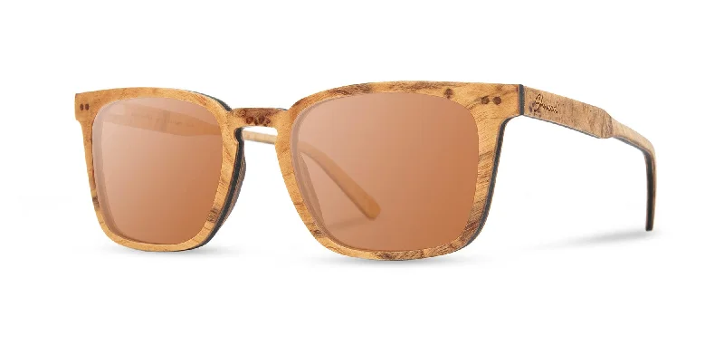 sunglasses with UV protection-Hamilton Wood Sunglasses