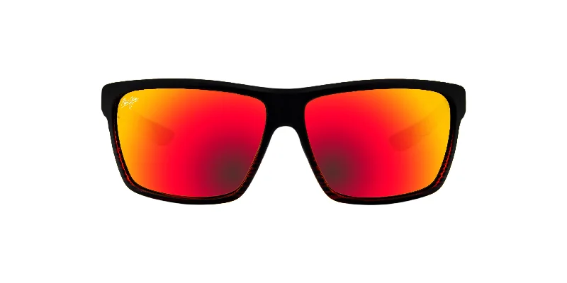 Burgundy Stripe|Hawaii Lava - Polarized