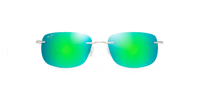 Matte Silver|Maui Green - Polarized