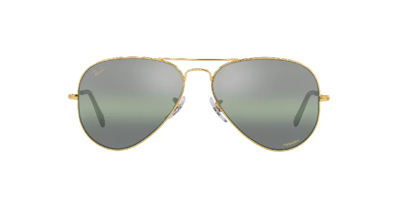 Legend Gold | Gradient Dark Green Mirror - Polarized