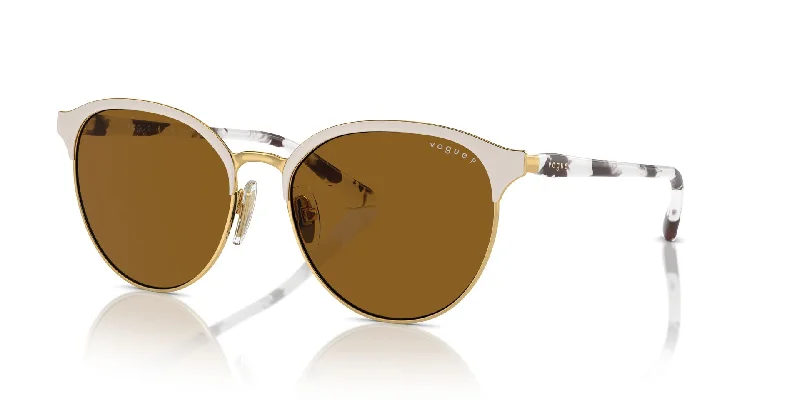 Top Matt Beige/Gold/Dark Brown Polarised