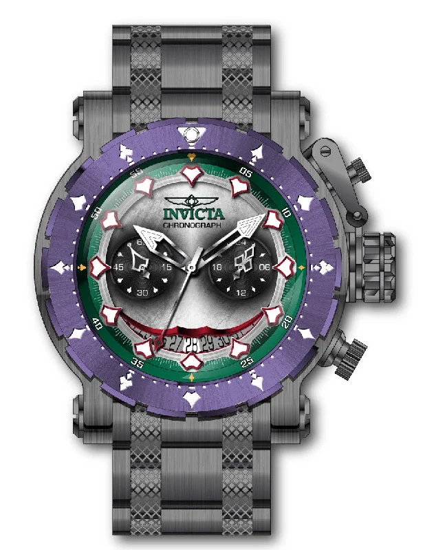 watch with red accents-  Band For Invicta DC Comics 32906