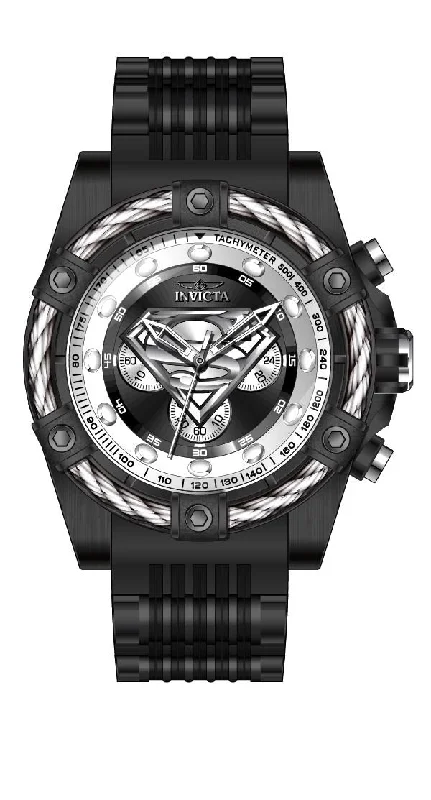 watch with sporty charm-  Band For Invicta DC Comics 33189