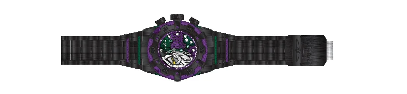 watch with bright charm-  Band For Invicta DC Comics 35321