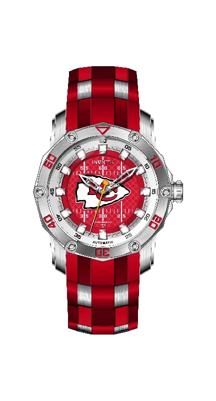 watch with bold numerals-  Band For Invicta NFL 32888