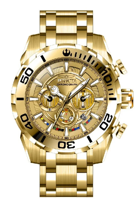 watch with sporty charm-  Band For Invicta Star Wars 35068