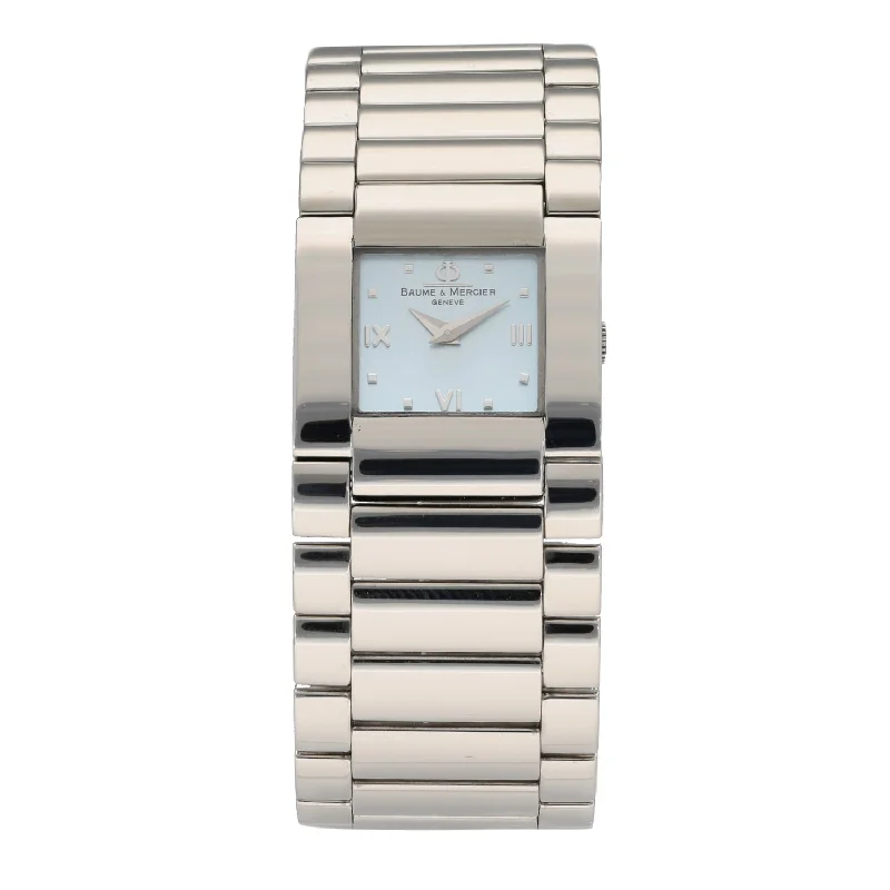 watch with vibrant charm-  Baume Et Mercier Catwalk MV045197 24.5mm Stainless Steel Watch