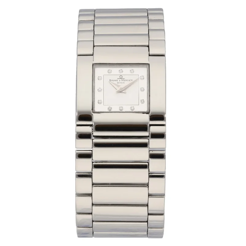 watch with high-end look-  Baume Et Mercier Catwalk MV045197 24mm Stainless Steel Watch