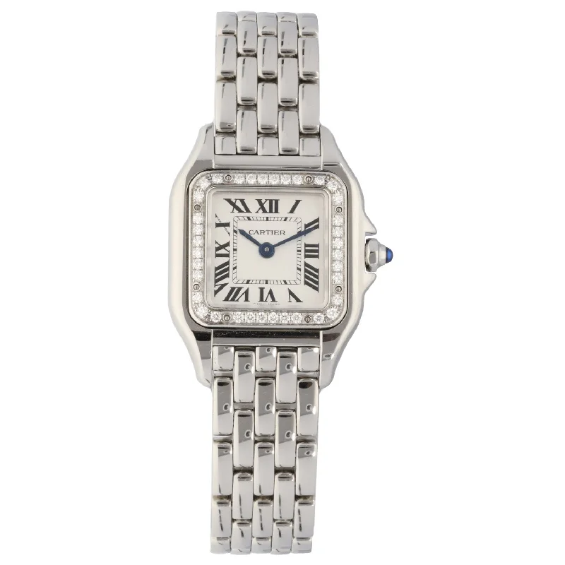 watch for casual Fridays-  Cartier Panthere W4PN0007 23mm Stainless Steel Watch