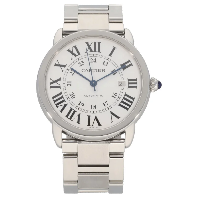 watch for luxury lovers-  Cartier Ronde Solo W6701011 42mm Stainless Steel Watch