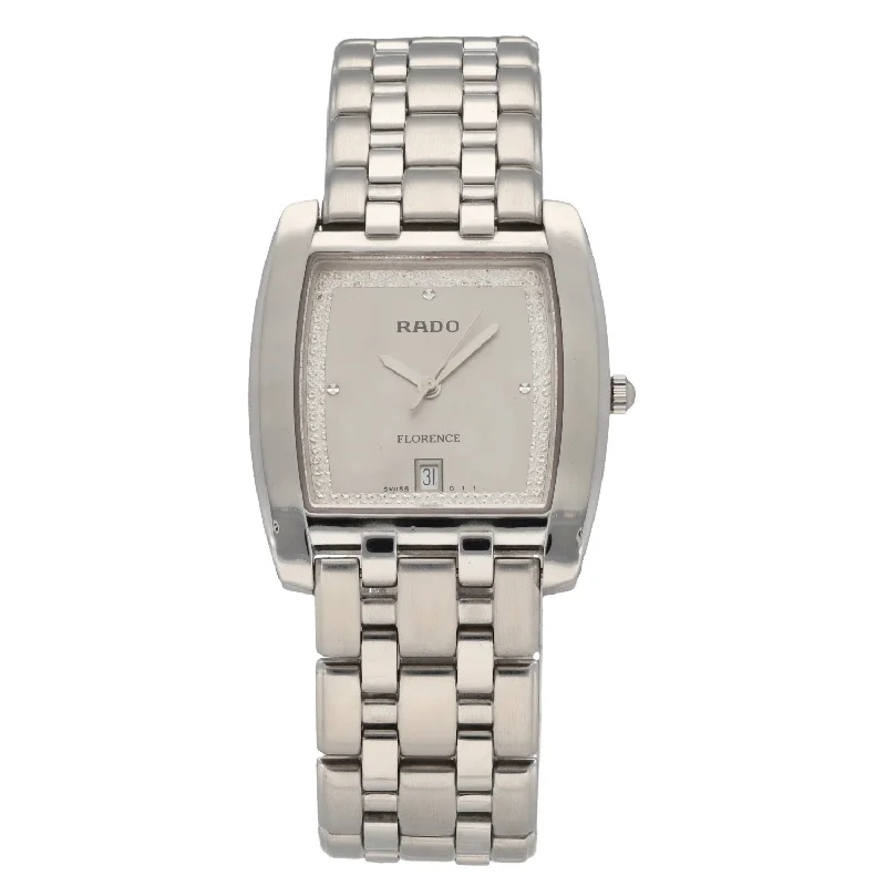 watch for chic appeal-  Rado Florence 25.5mm Stainless Steel Watch