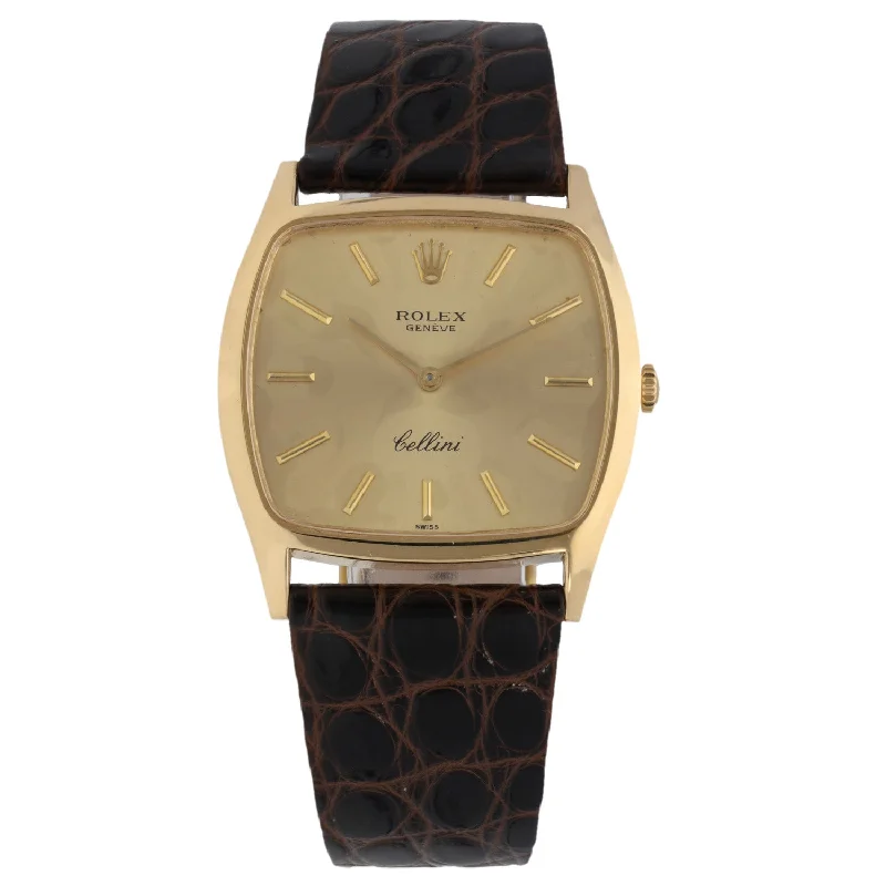 watch for practical use-  Rolex Cellini 21mm Gold Watch