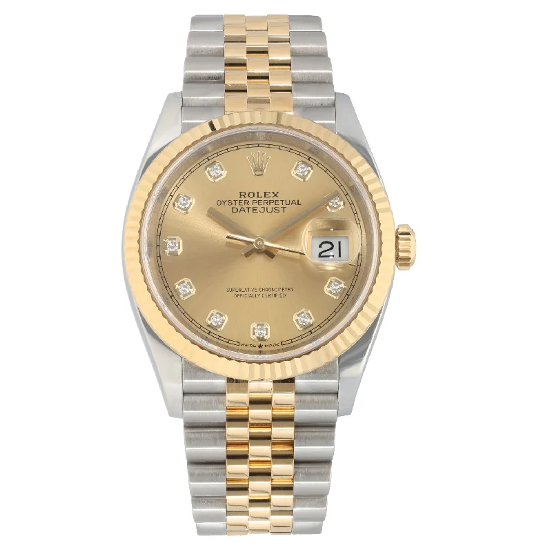 watch with classic charm-  Rolex Datejust 126233 36mm Bi-Colour Watch