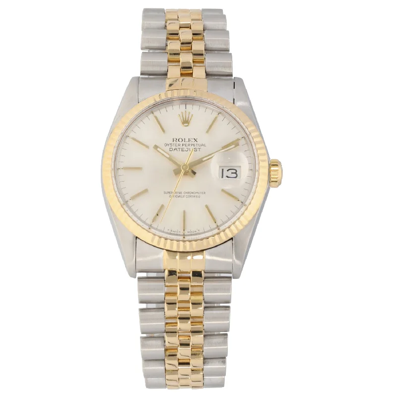 watch for active lifestyles-  Rolex Datejust 16013 36mm Bi-Colour Watch