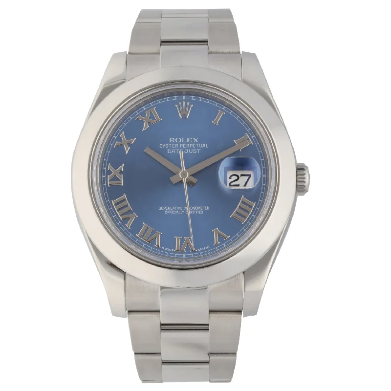 watch for daily elegance-  Rolex Datejust II 116300 41mm Stainless Steel Watch